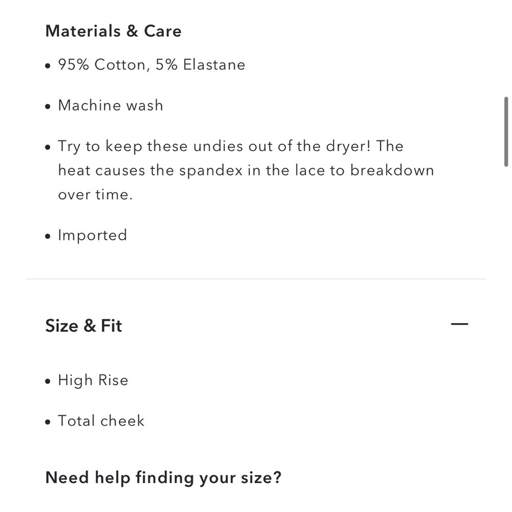 [Aerie] NWT Festive Lace Thong
Underwear - Picture 5 of 6